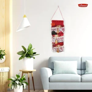3 Pockets Magazine Holder Letter Holder Storage Organizer Wall Hanging Organizer