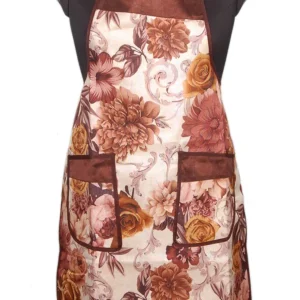 Winner Waterproof On Back Side Multi-Color 2 Pocket Kitchen Apron 1 PCS(76*53cm)
