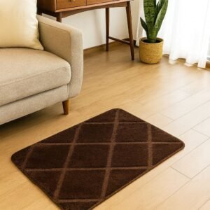 Polypropylene Home Designer Multicolour Door Mat/No-Slip Backing(80 X 50)
