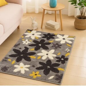 Polypropylene Home Designer Multicolour Door Mat/No-Slip Backing(80 X 50)