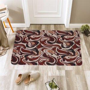 Anti-Skid Rubber Bath Mat For Home & Office | 40X60 Cm | Assorted