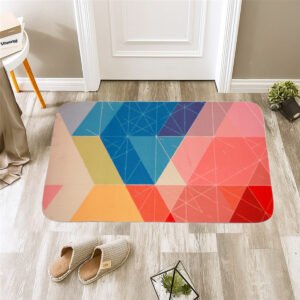 Anti-Skid Rubber Bath Mat For Home & Office | 40X60 Cm | Assorted