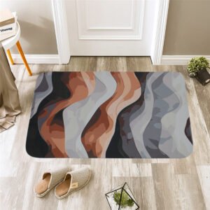 Anti-Skid Rubber Bath Mat For Home & Office | 40X60 Cm | Assorted