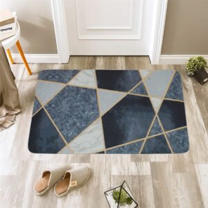 Anti-Skid Rubber Bath Mat For Home & Office | 40X60 Cm | Assorted