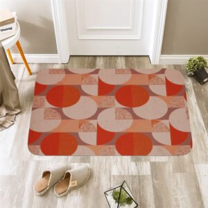 Anti-Skid Rubber Bath Mat For Home & Office | 40X60 Cm | Assorted