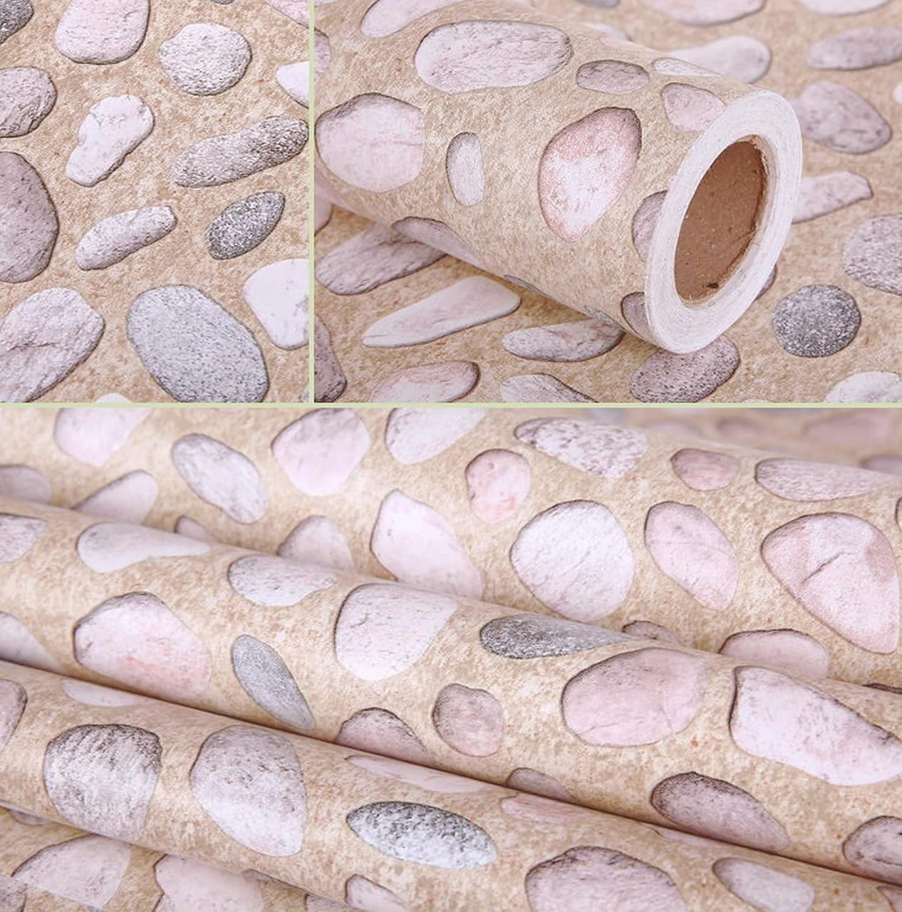 Home Decoration Self Adhesive Sticker Wallpaper Roll length 5 meter Pack of 2