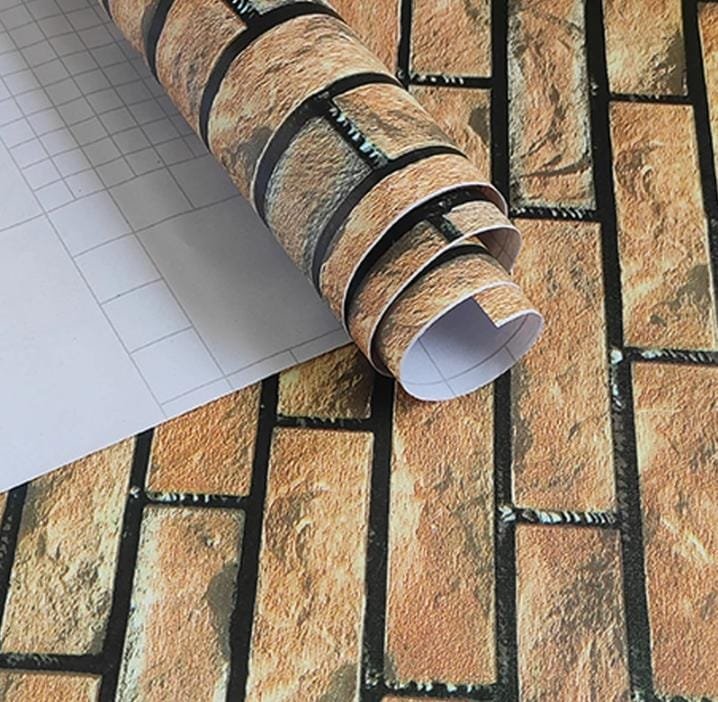 Home Decoration Self Adhesive Sticker Wallpaper Roll length 5 meter Pack of 2